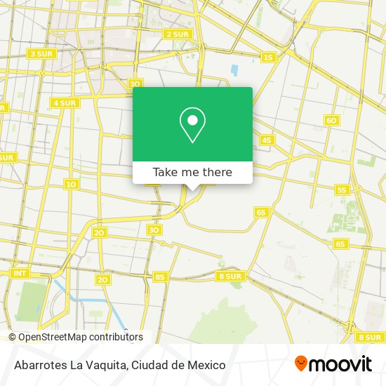 Abarrotes La Vaquita map