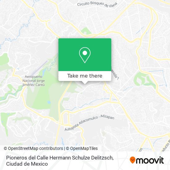 Pioneros del Calle Hermann Schulze Delitzsch map