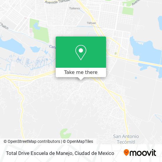 Total Drive Escuela de Manejo map