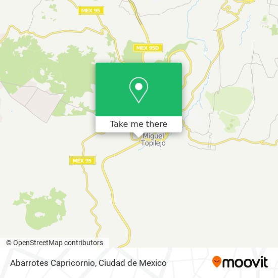 Mapa de Abarrotes Capricornio