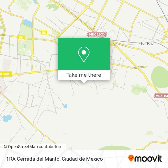 1RA Cerrada del Manto map