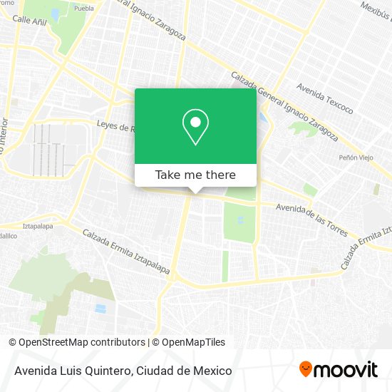 Avenida Luis Quintero map
