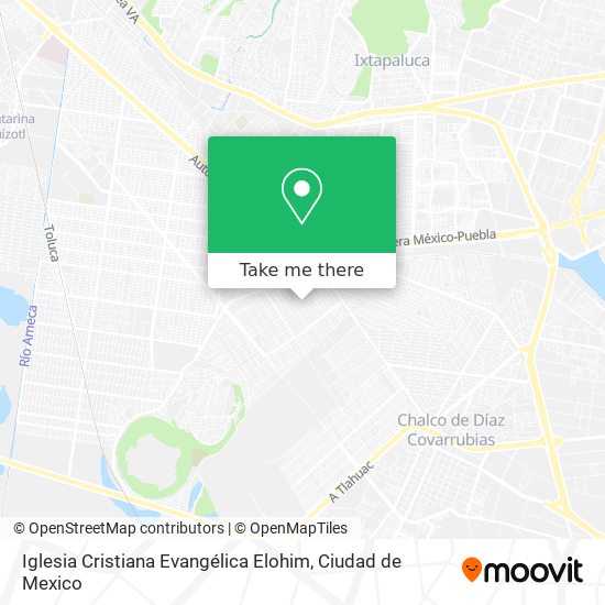 Iglesia Cristiana Evangélica Elohim map