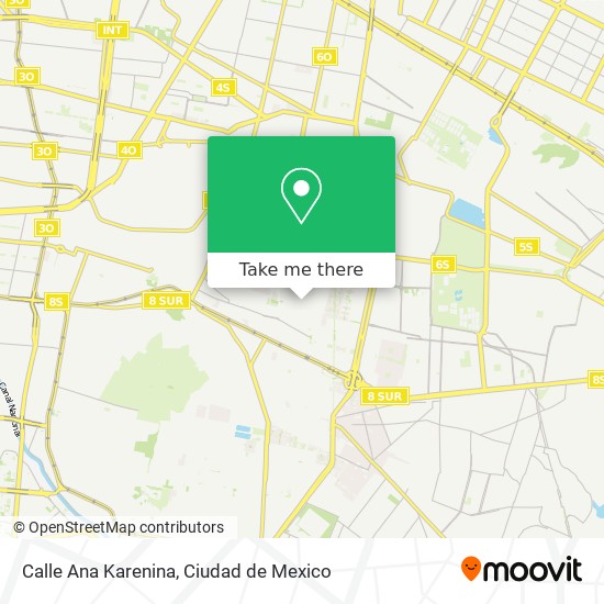 Mapa de Calle Ana Karenina