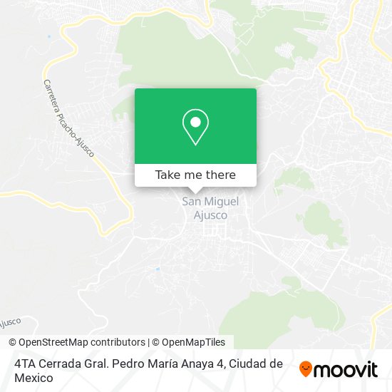 4TA Cerrada Gral. Pedro María Anaya 4 map