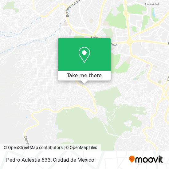 Pedro Aulestia 633 map