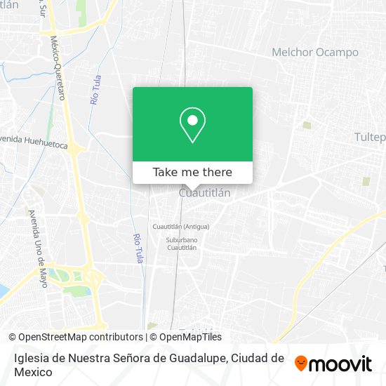 Mapa de Iglesia de Nuestra Señora de Guadalupe