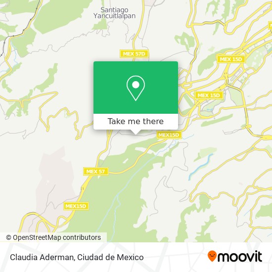 Claudia Aderman map