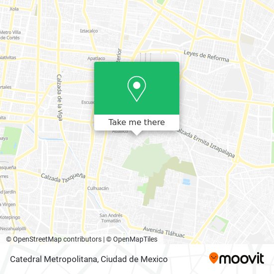 Catedral Metropolitana map