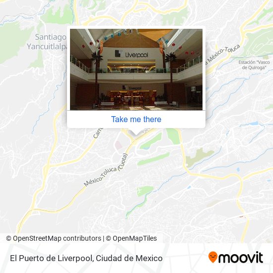 How to get to El Puerto de Liverpool in Huixquilucan by Bus?