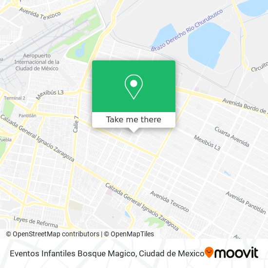 Mapa de Eventos Infantiles Bosque Magico