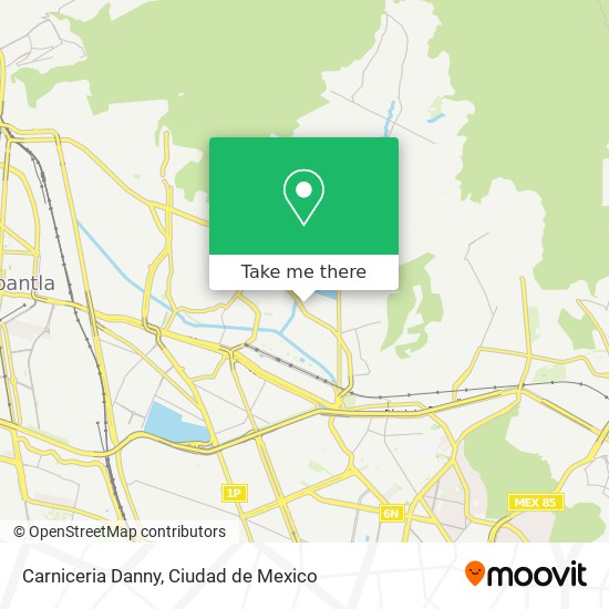 Mapa de Carniceria Danny