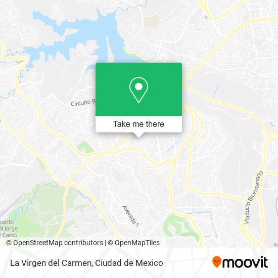 La Virgen del Carmen map