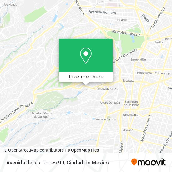 Mapa de Avenida de las Torres 99