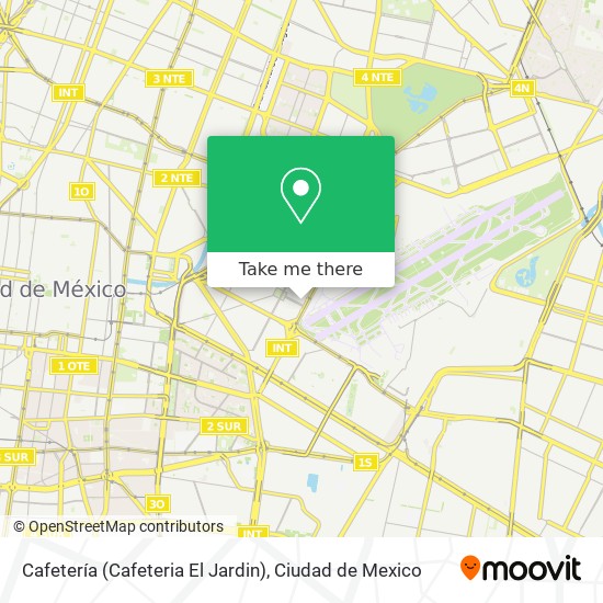 Cafetería (Cafeteria El Jardin) map