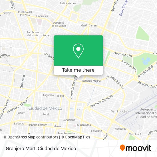 Mapa de Granjero Mart