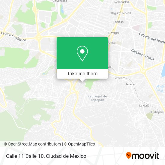 Mapa de Calle 11 Calle 10
