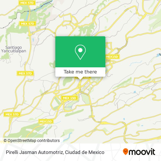 Pirelli Jasman Automotriz map