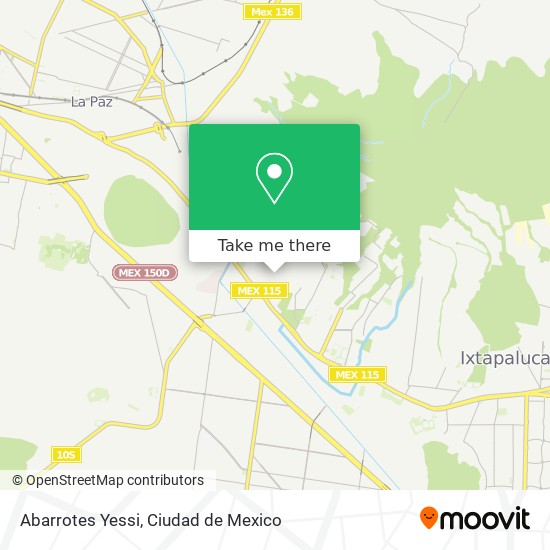 Mapa de Abarrotes Yessi