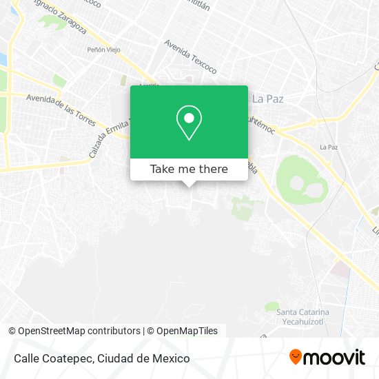 Mapa de Calle Coatepec