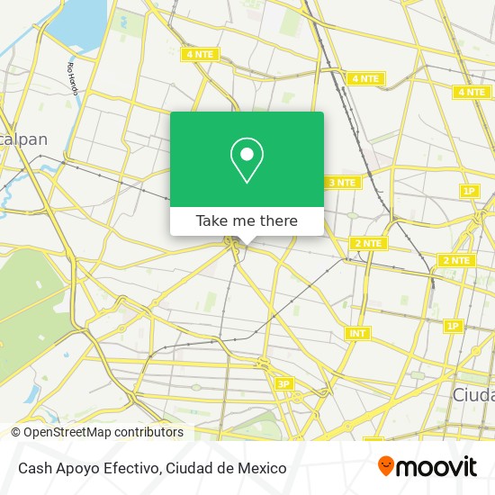 Cash Apoyo Efectivo map