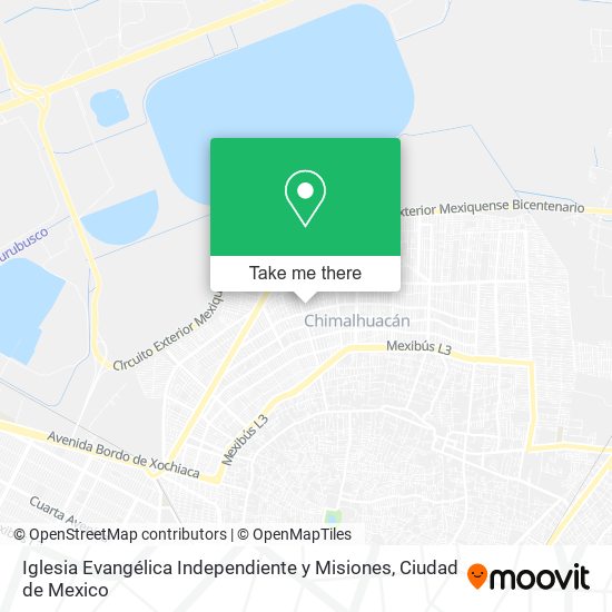 Iglesia Evangélica Independiente y Misiones map