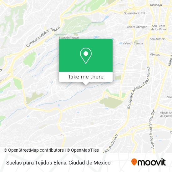 Mapa de Suelas para Tejidos Elena