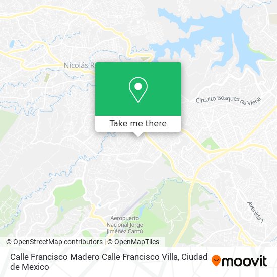 Mapa de Calle Francisco Madero Calle Francisco Villa