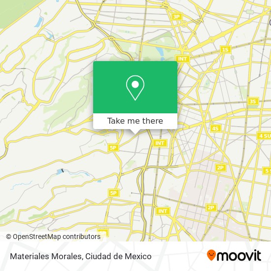 Materiales Morales map