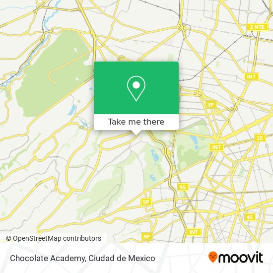 Mapa de Chocolate Academy