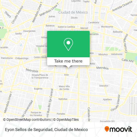 Mapa de Eyon Sellos de Seguridad