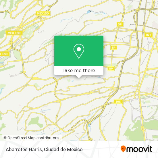 Abarrotes Harris map