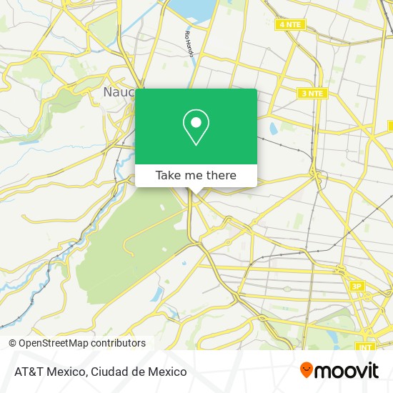 AT&T Mexico map