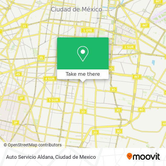 Auto Servicio Aldana map