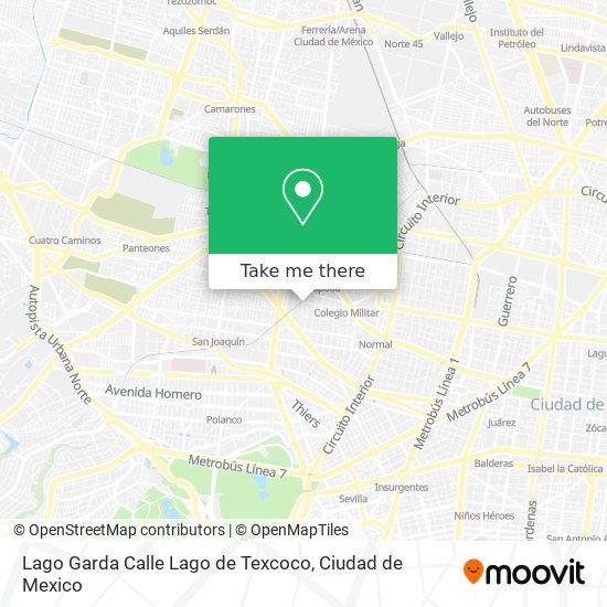 Lago Garda Calle Lago de Texcoco map