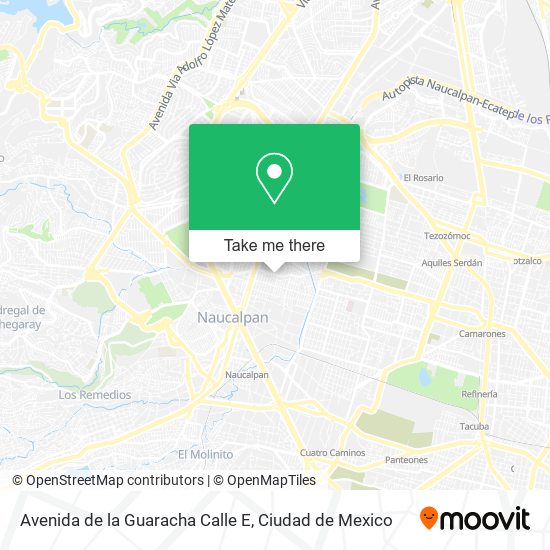 Avenida de la Guaracha Calle E map