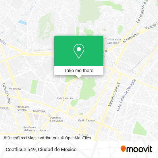 Coatlicue 549 map