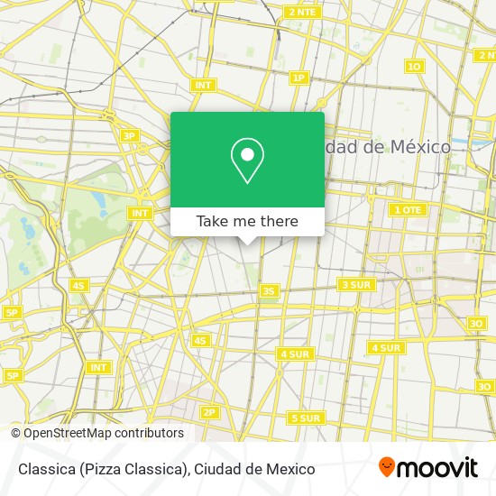 Classica (Pizza Classica) map