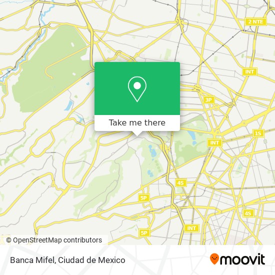 Banca Mifel map