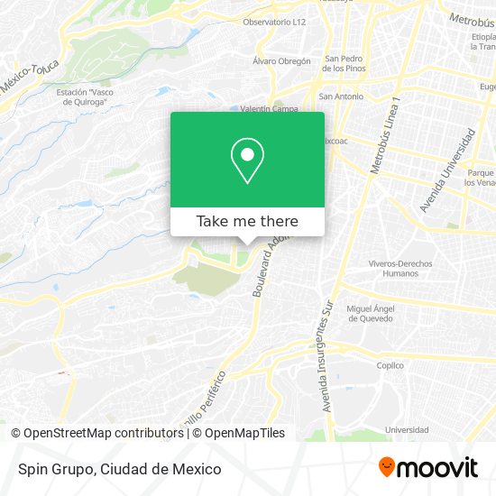 Spin Grupo map