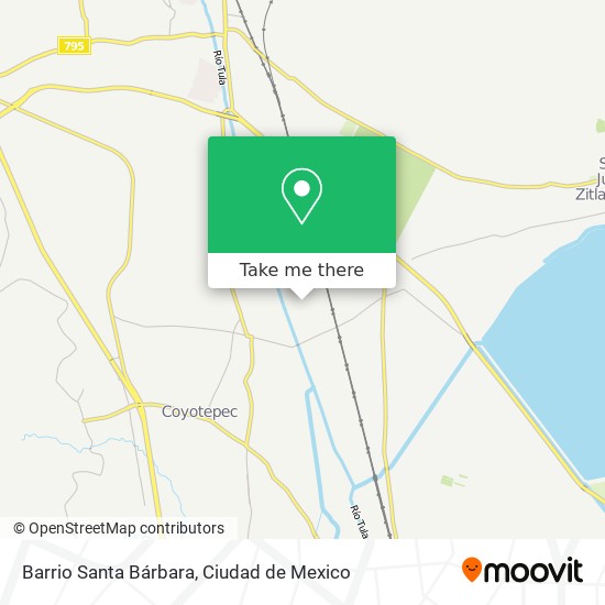 Barrio Santa Bárbara map
