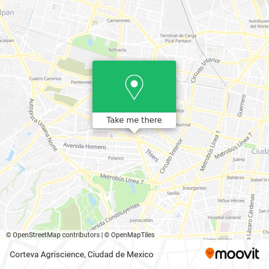 Mapa de Corteva Agriscience
