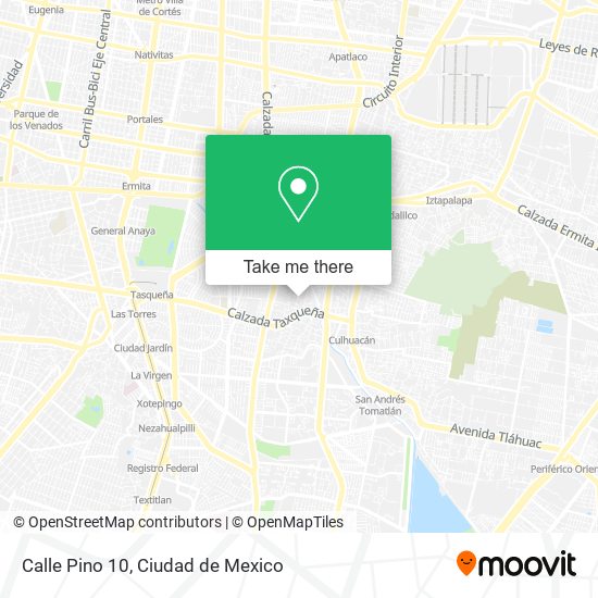 Calle Pino 10 map