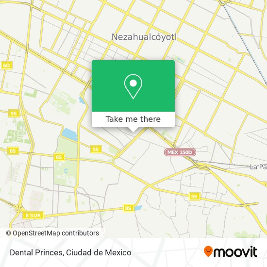 Mapa de Dental Princes