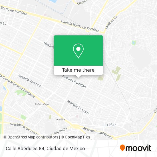 Mapa de Calle Abedules 84