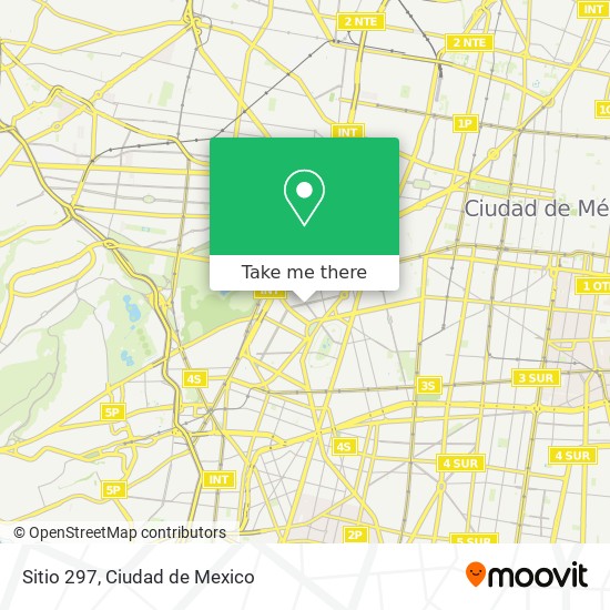 Sitio 297 map