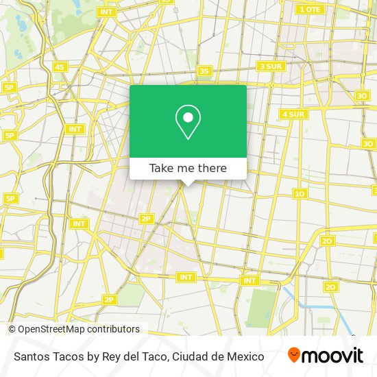 Santos Tacos by Rey del Taco map