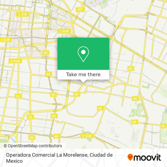 Operadora Comercial La Morelense map