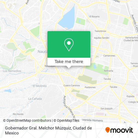 Mapa de Gobernador Gral. Melchor Múzquiz