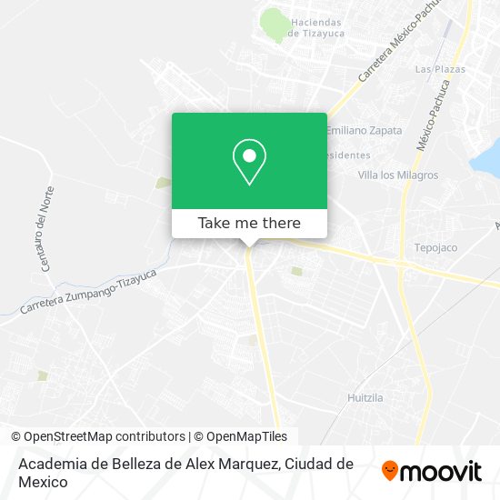 Academia de Belleza de Alex Marquez map